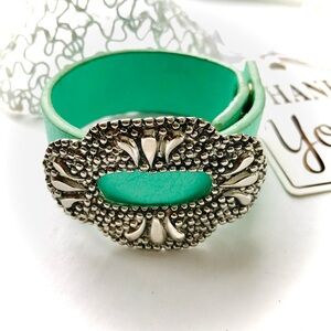 Leather Buckle Bracelet